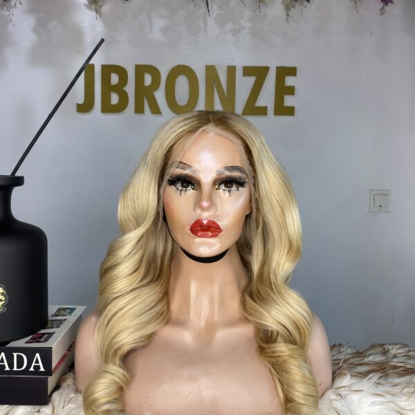 Blonde HD frontal lace wig